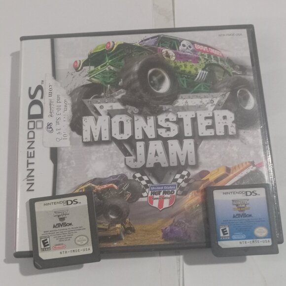 2 DS Game Lot Monster Jam + Urban Assault Tested Nintendo DS Video Game BUNDLE - Picture 3 of 4